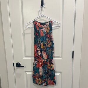 Adelyn Rae Multicolor Floral Mini Dress